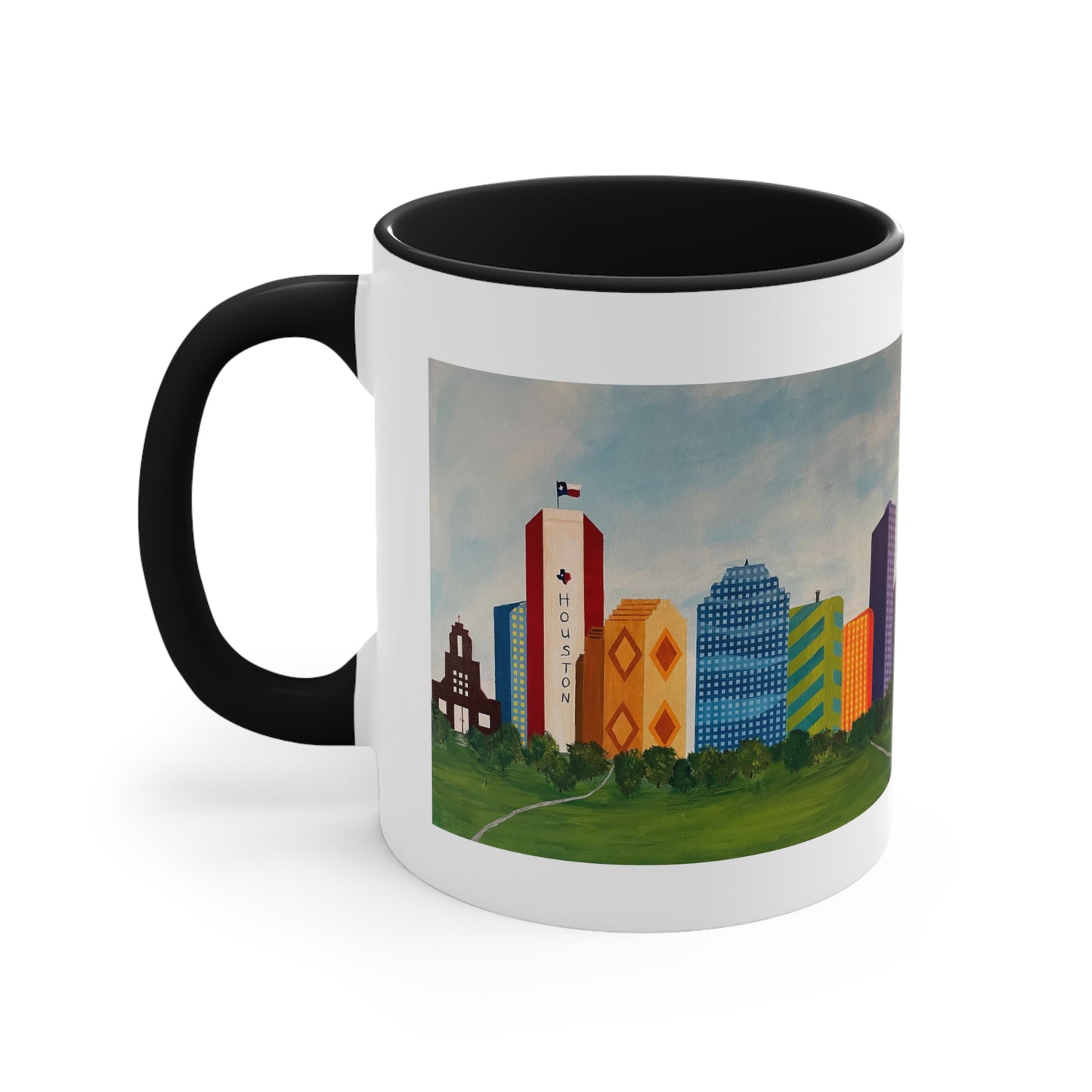 Houston Views Coffee Mug (Double Sided) | Houston Texas