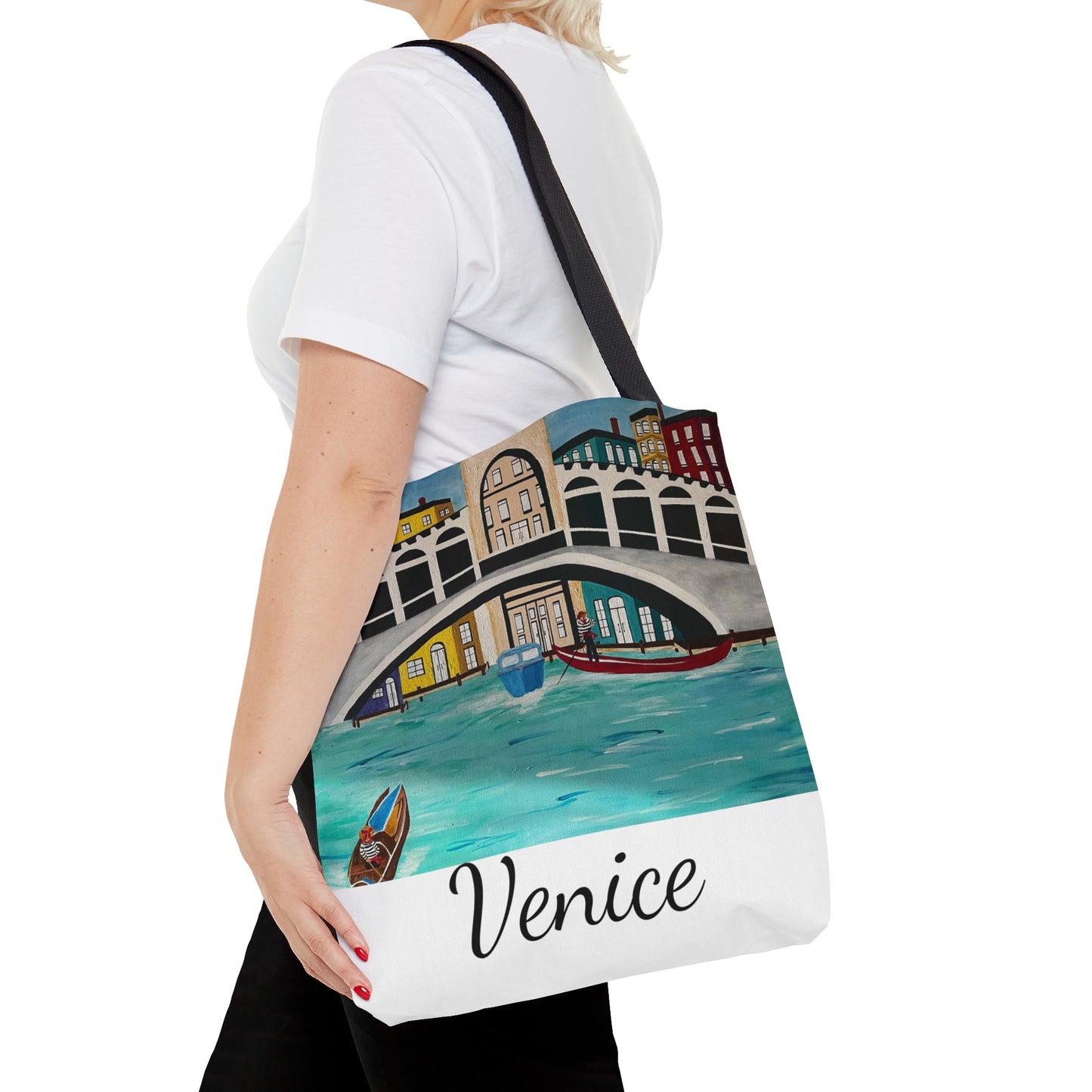 Venice Italy Tote Bag (White)