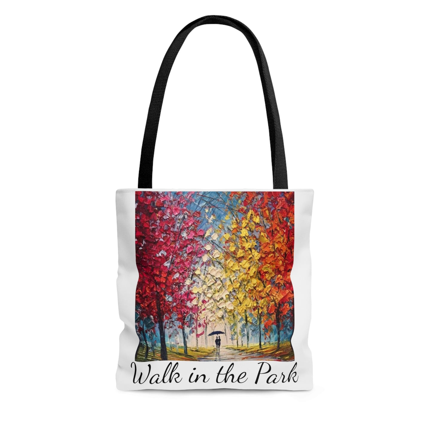 Walk in the Park Tote Bag (White)