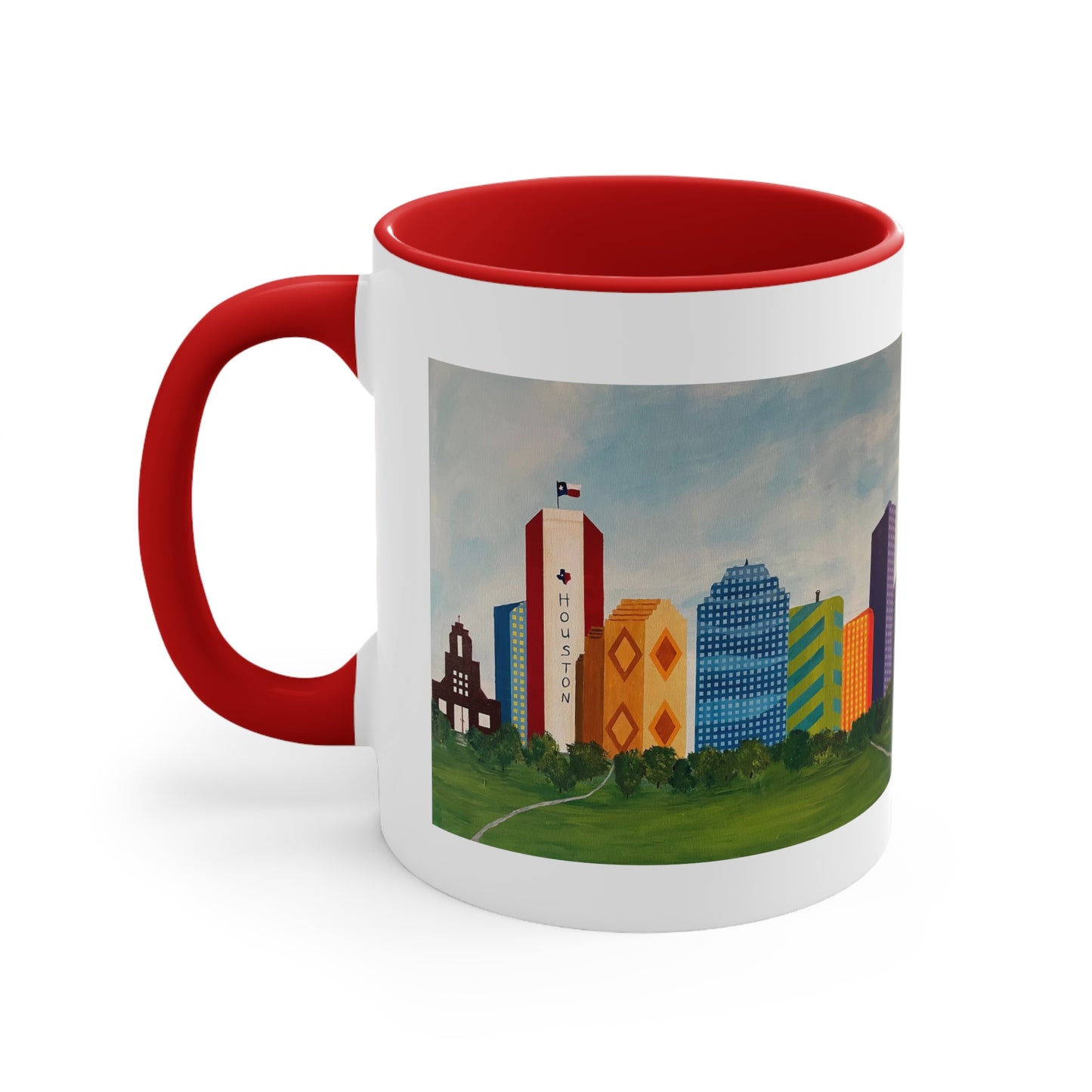 Houston Views Coffee Mug (Double Sided) | Houston Texas
