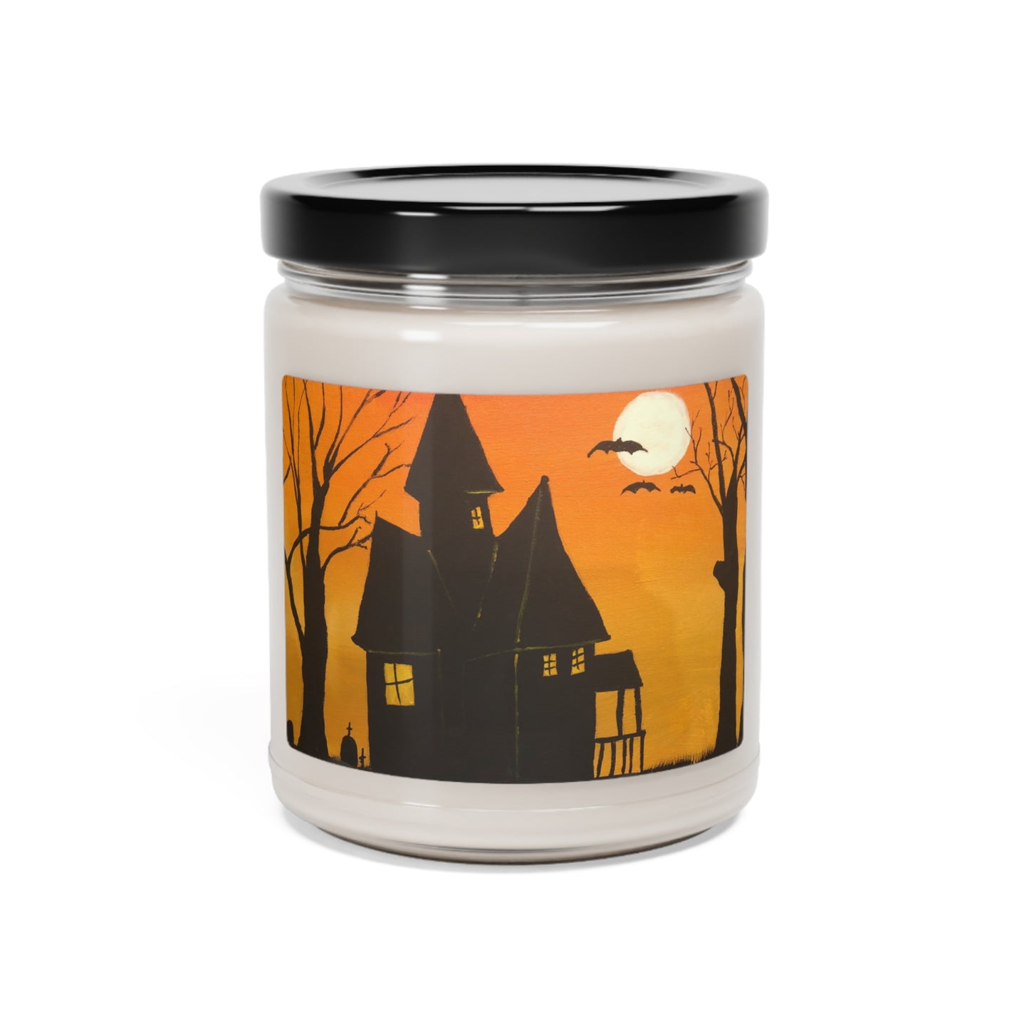 Halloween Spooky House Scented Soy Candle, 9oz