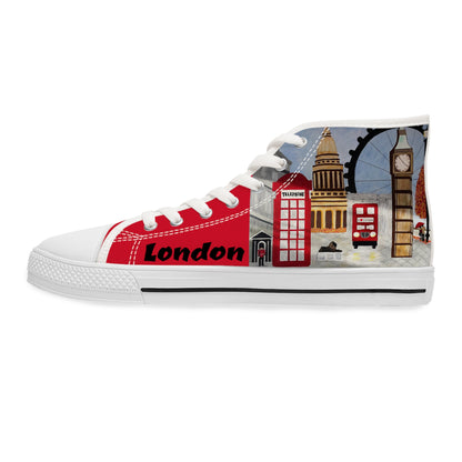 I Love London Women's High Top Sneakers