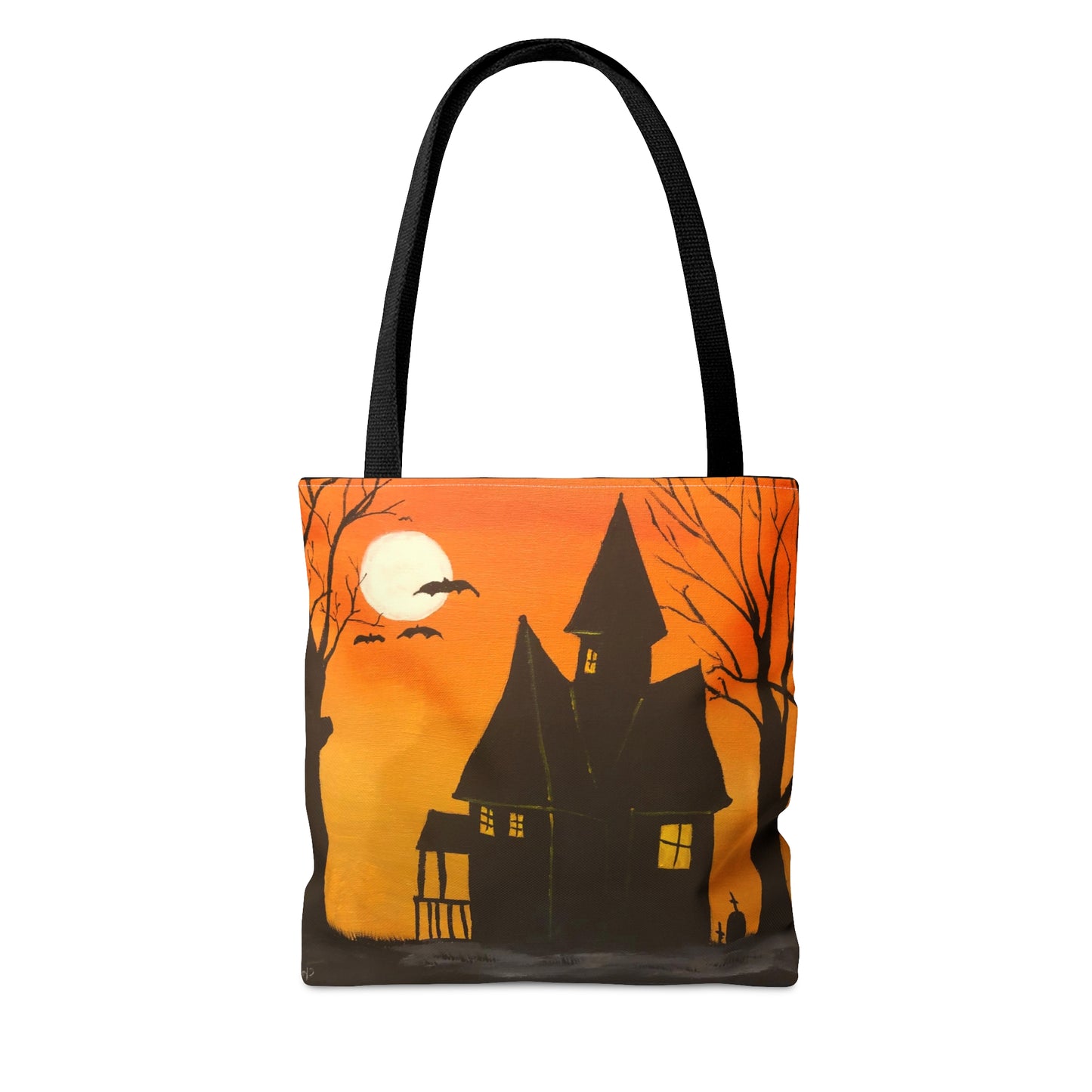 Halloween Spooky House Tote Bag