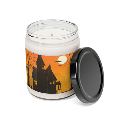 Halloween Spooky House Scented Soy Candle, 9oz