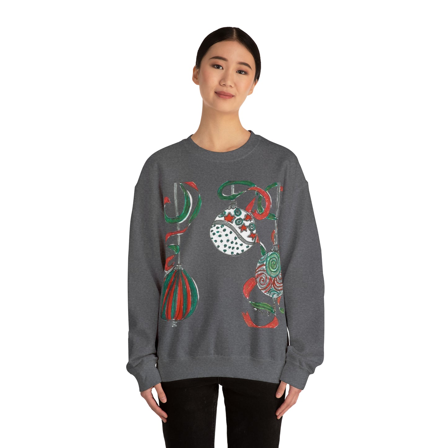 Christmas Ornaments Holiday Sweatshirt