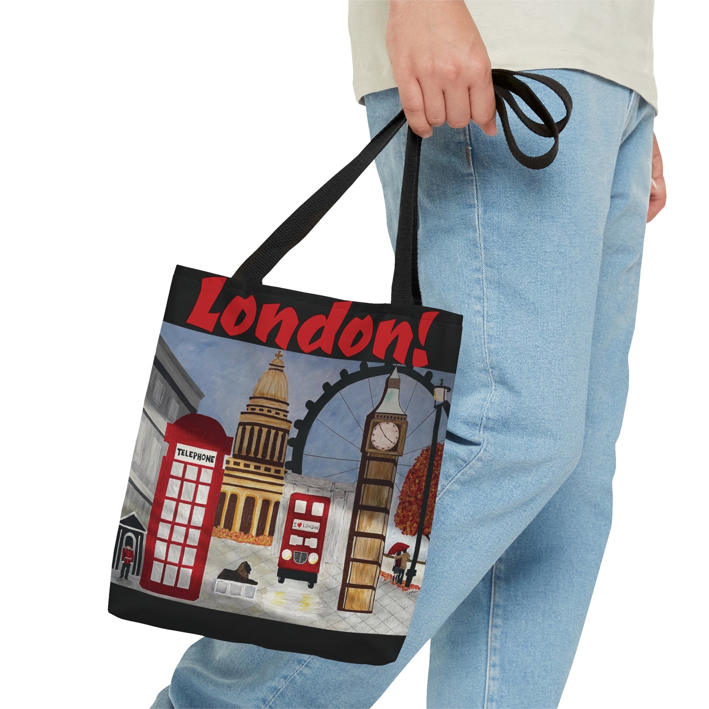 I love London Tote (Black)