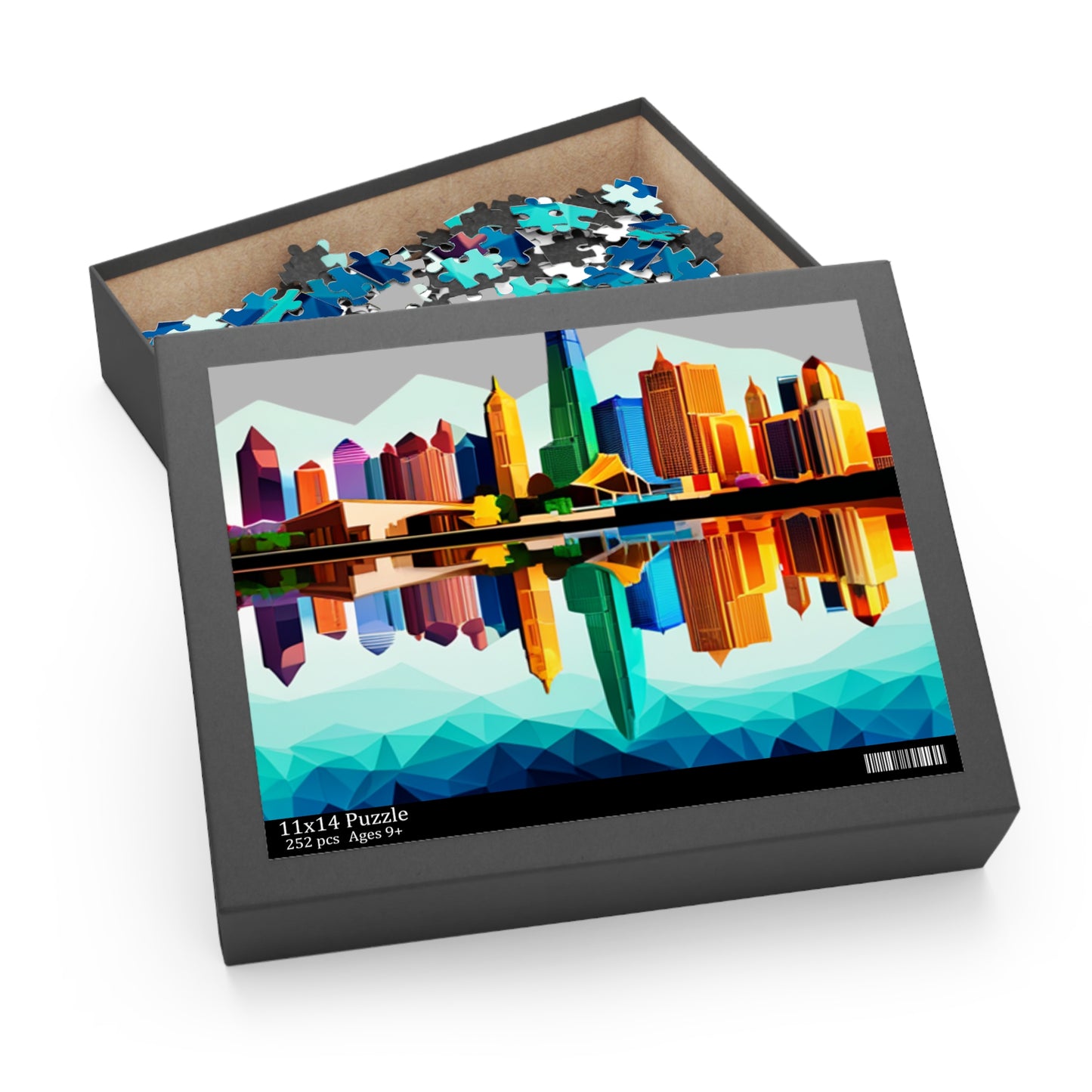 Dallas Texas Reflections Puzzle