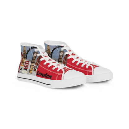 I Love London Men's High Top Sneakers