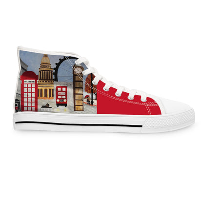 I Love London Women's High Top Sneakers