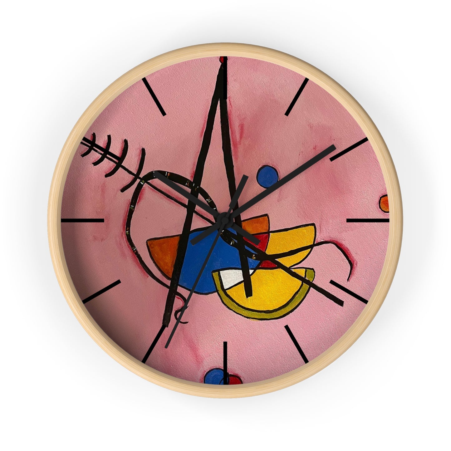 Arrangement Y Wall Clock