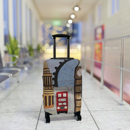 I Love London Luggage Cover