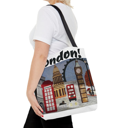 I love London Tote (White)