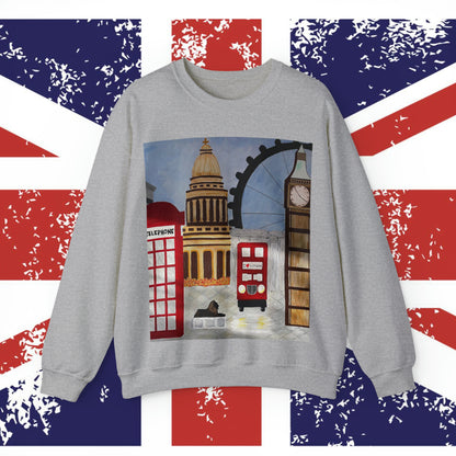 I Love London Unisex Crewneck Sweatshirt