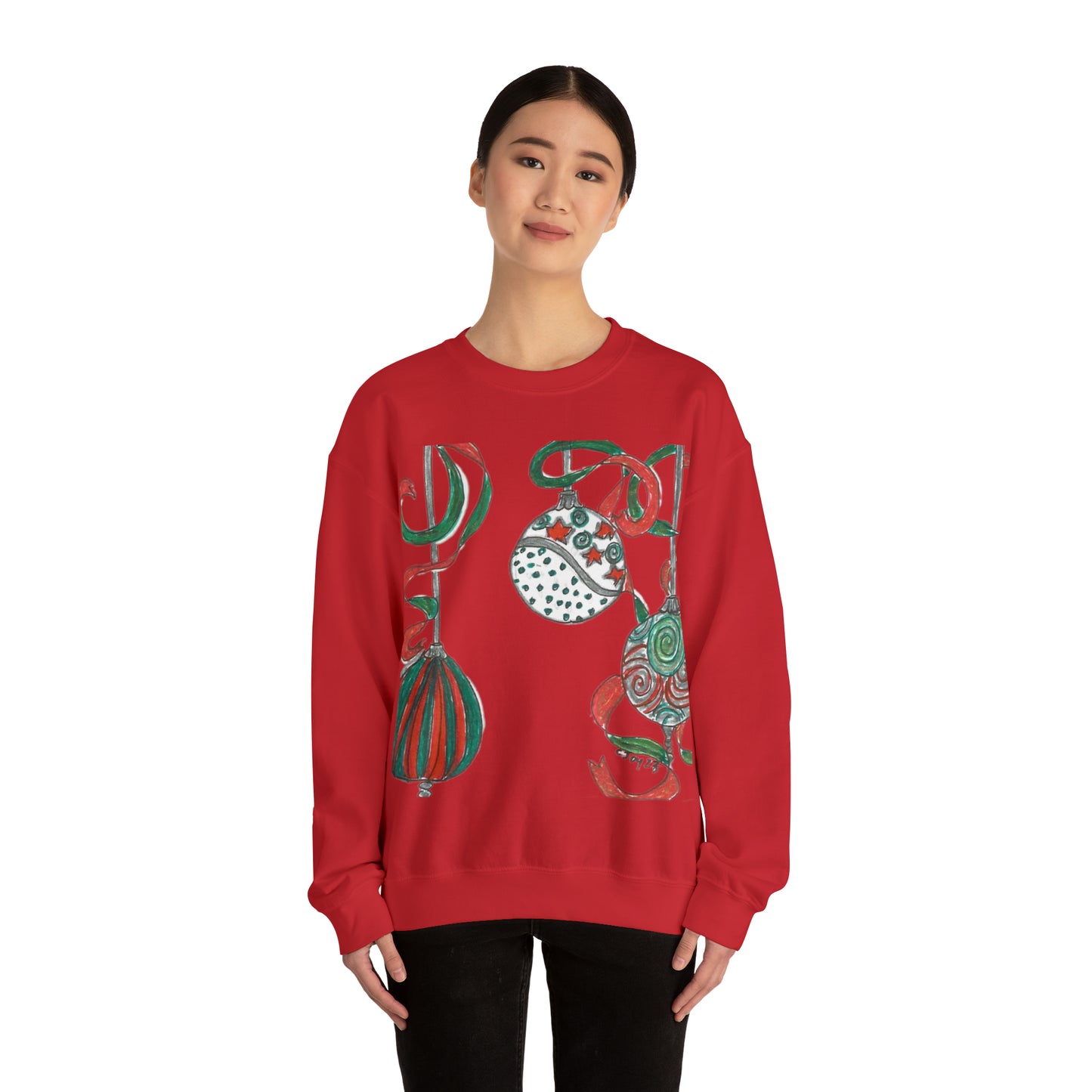 Christmas Ornaments Holiday Sweatshirt