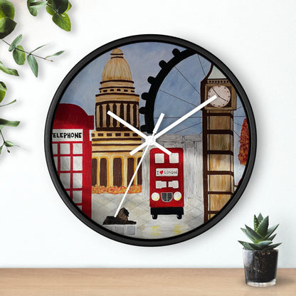 I Love London Wall Clock