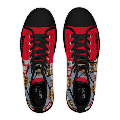 I Love London Women's High Top Sneakers