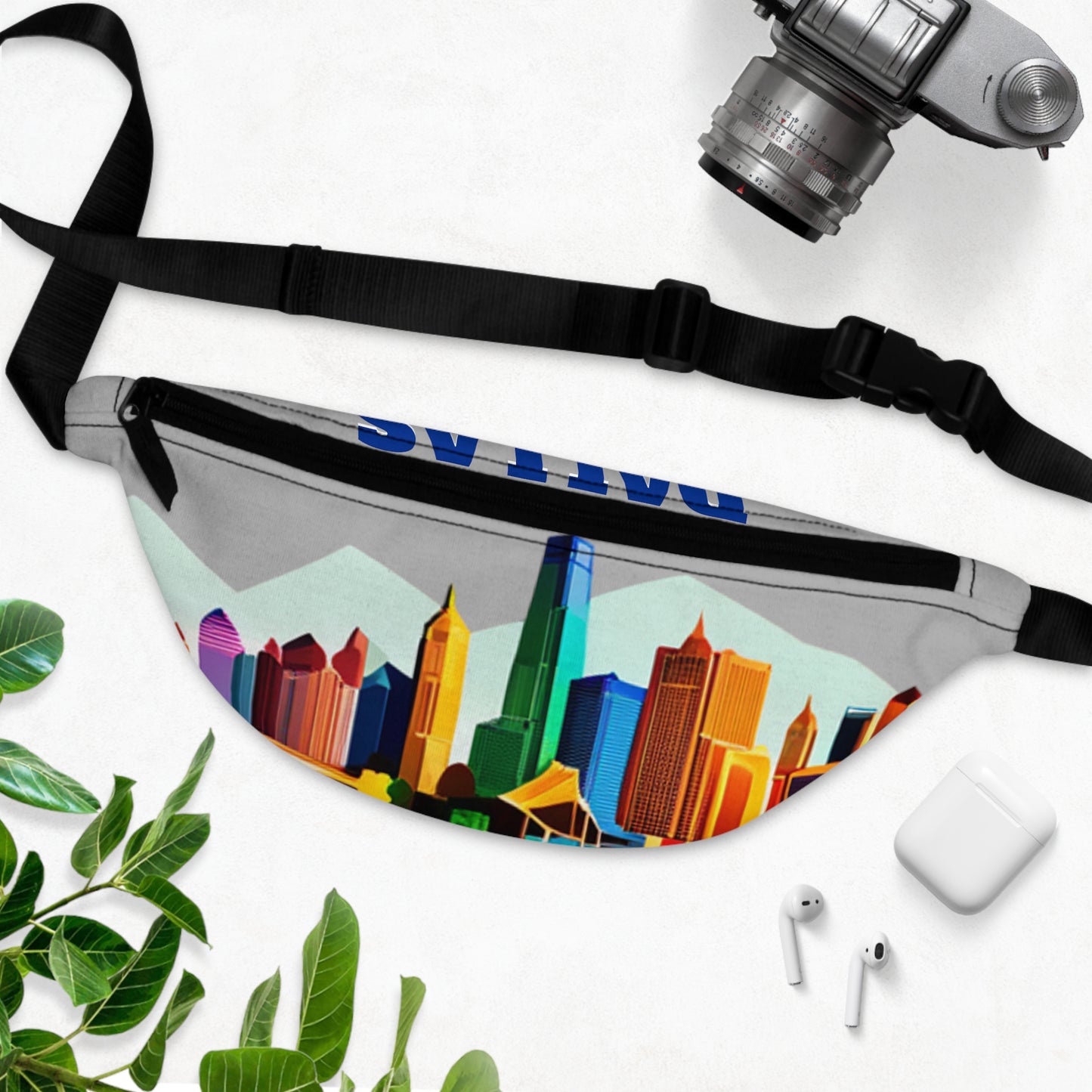 Dallas Texas Reflections Fanny Pack | Crossbody Bag