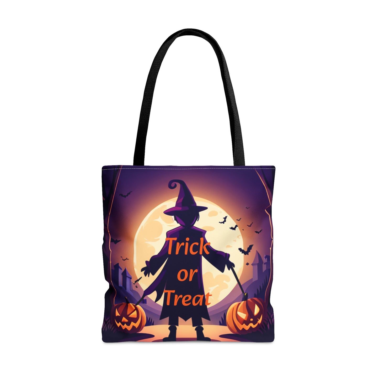 Halloween Witch Trick or Treat Tote Bag