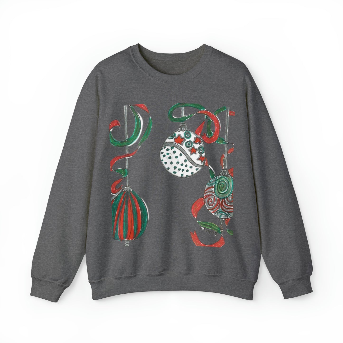 Christmas Ornaments Holiday Sweatshirt