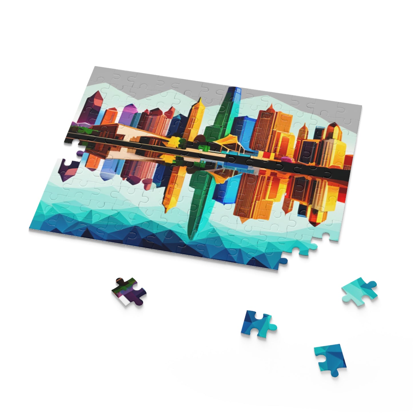 Dallas Texas Reflections Puzzle