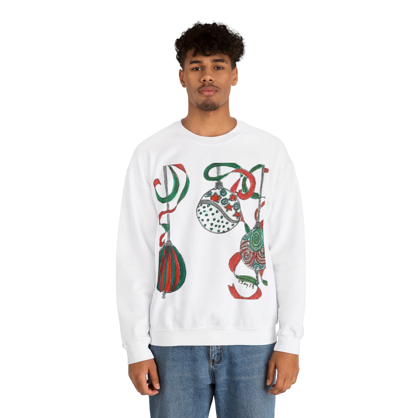 Christmas Ornaments Holiday Sweatshirt