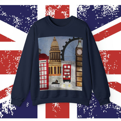 I Love London Unisex Crewneck Sweatshirt