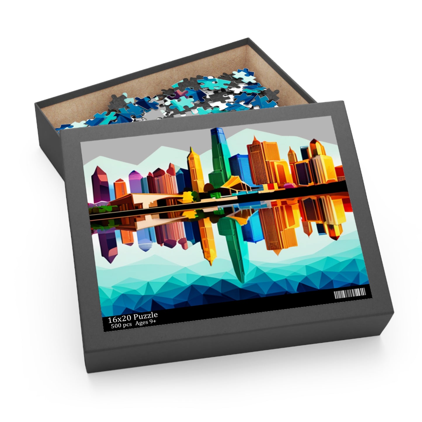 Dallas Texas Reflections Puzzle