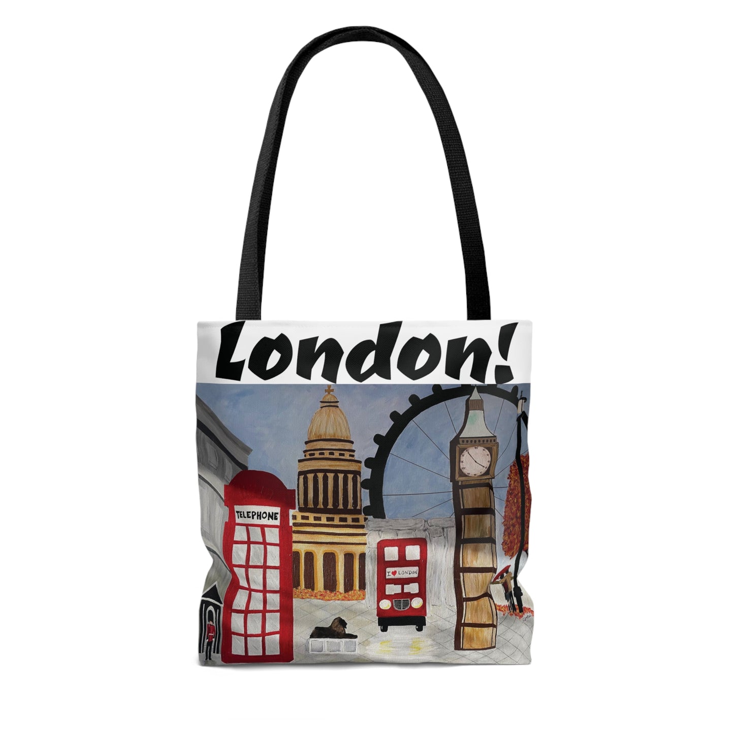 I love London Tote (White)