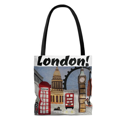 I love London Tote (White)