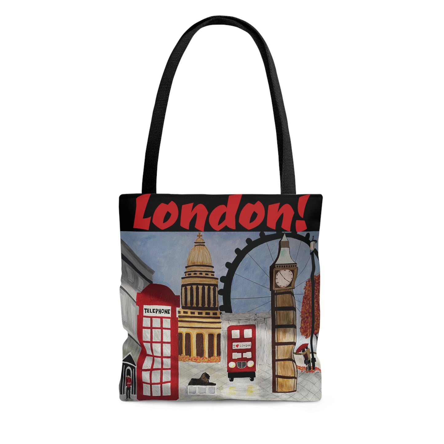 I love London Tote (Black)