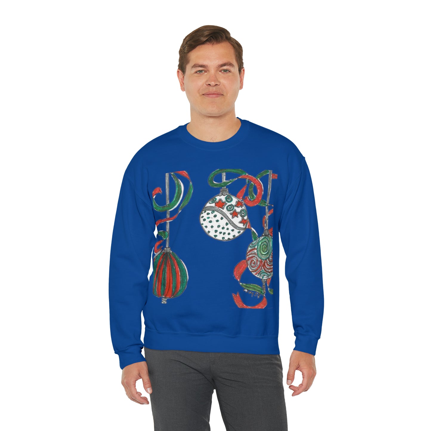 Christmas Ornaments Holiday Sweatshirt