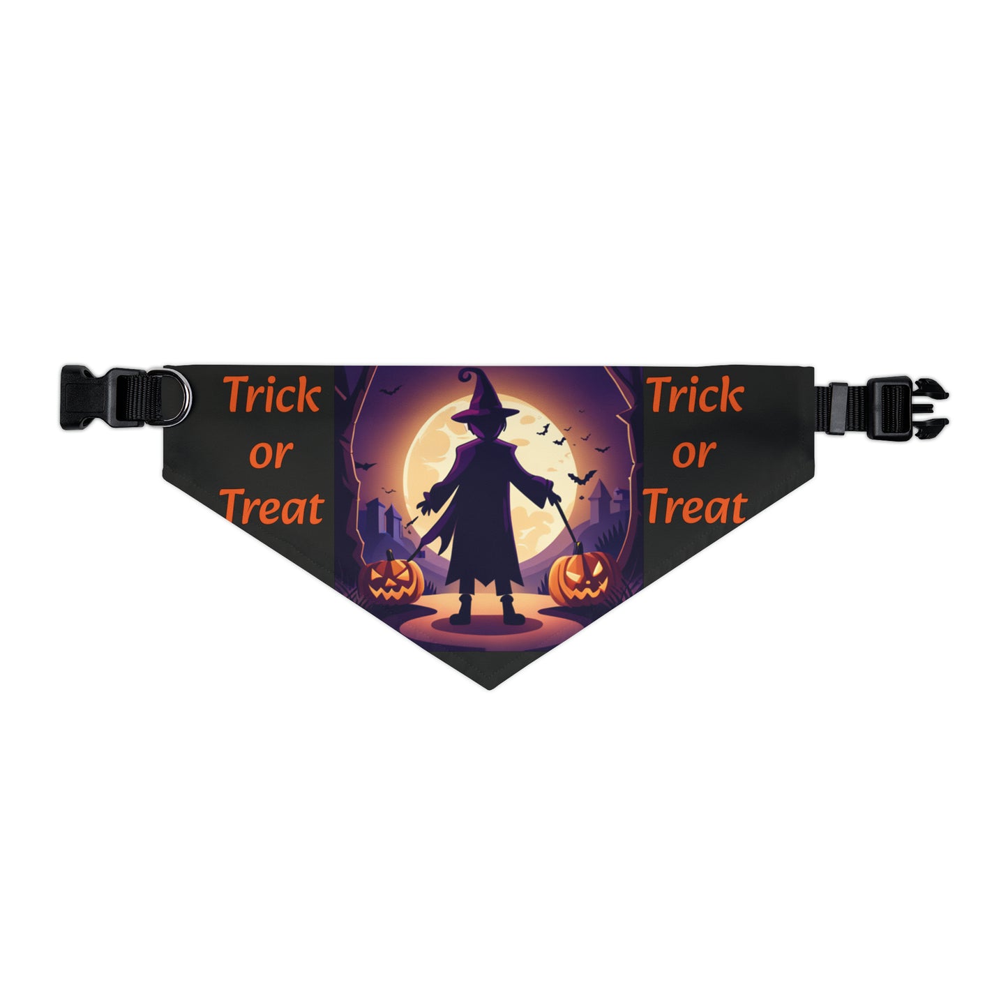 Halloween Witch Trick or Treat Pet Bandana