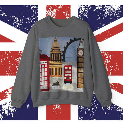 I Love London Unisex Crewneck Sweatshirt