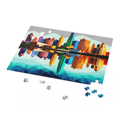 Dallas Texas Reflections Puzzle