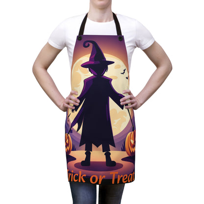 Halloween Witch Trick or Treat Apron