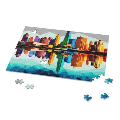 Dallas Texas Reflections Puzzle