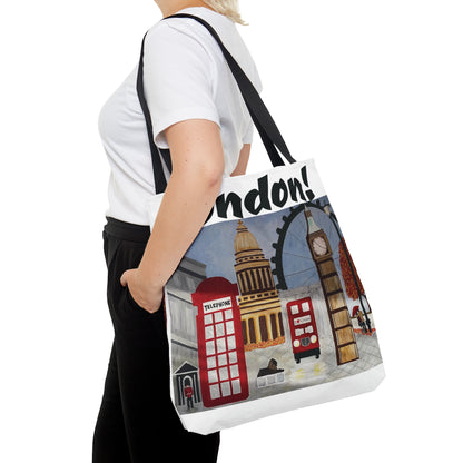 I love London Tote (White)