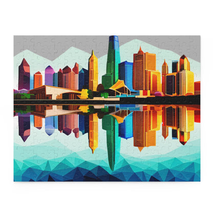 Dallas Texas Reflections Puzzle