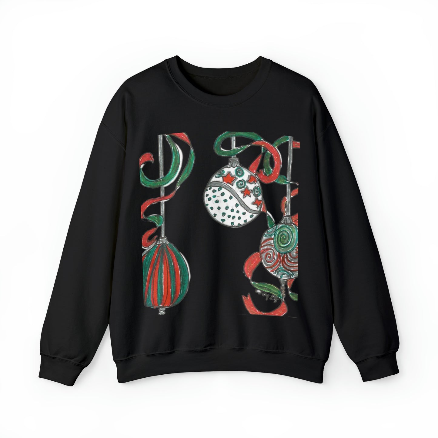 Christmas Ornaments Holiday Sweatshirt