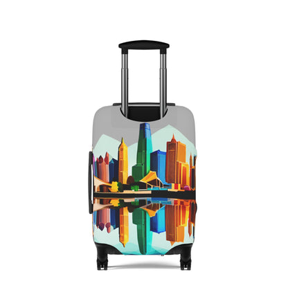 Dallas Texas Reflections Luggage Cover