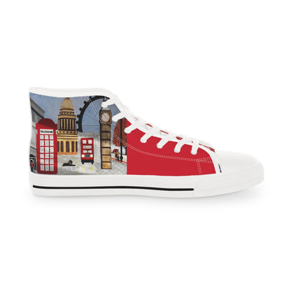 I Love London Men's High Top Sneakers