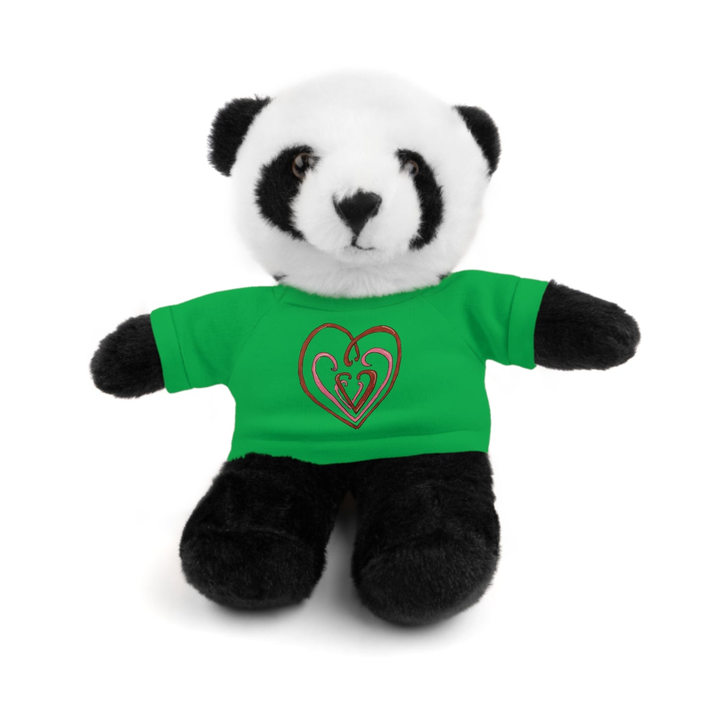 Hearts Intertwined Stuffed Animals with Tee