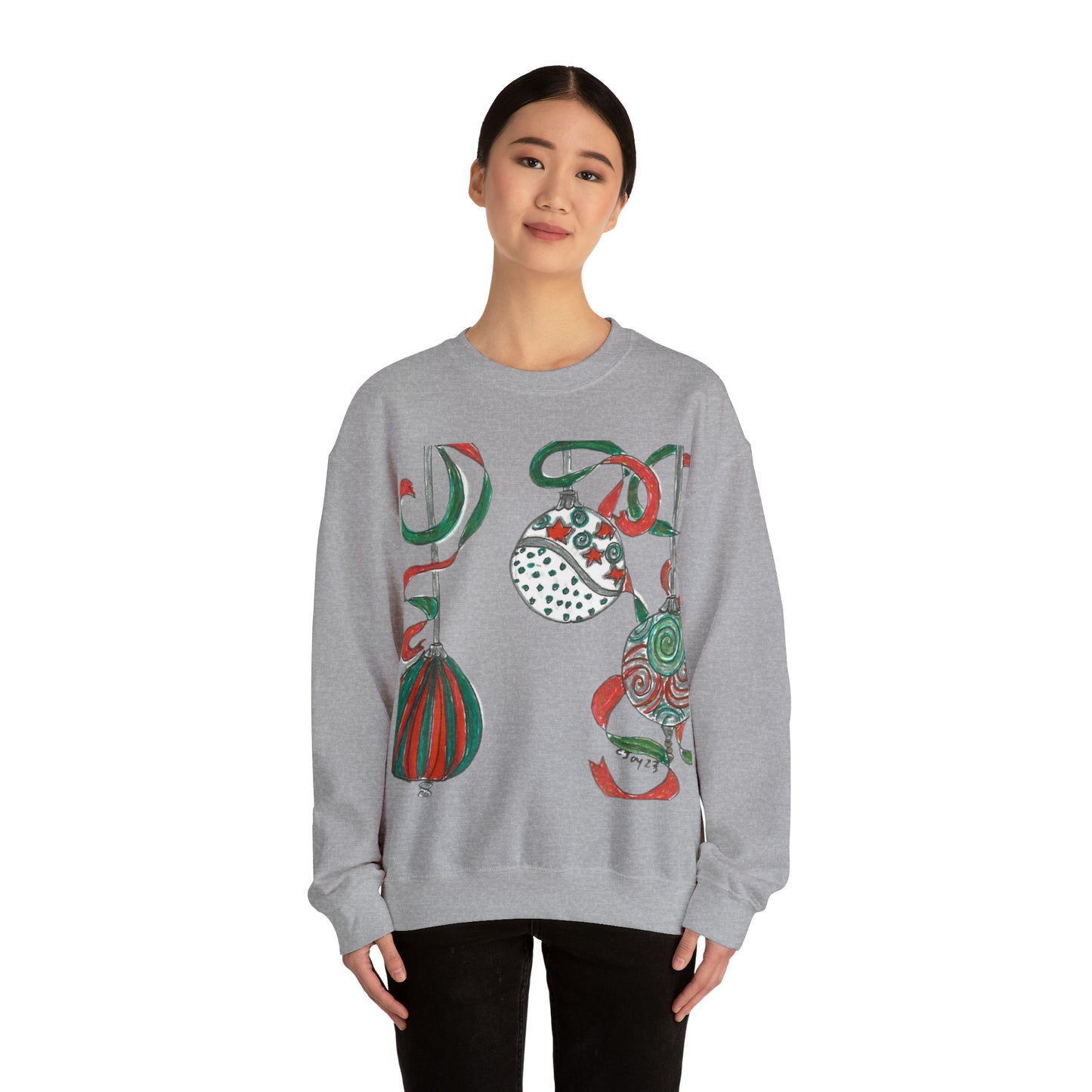 Christmas Ornaments Holiday Sweatshirt