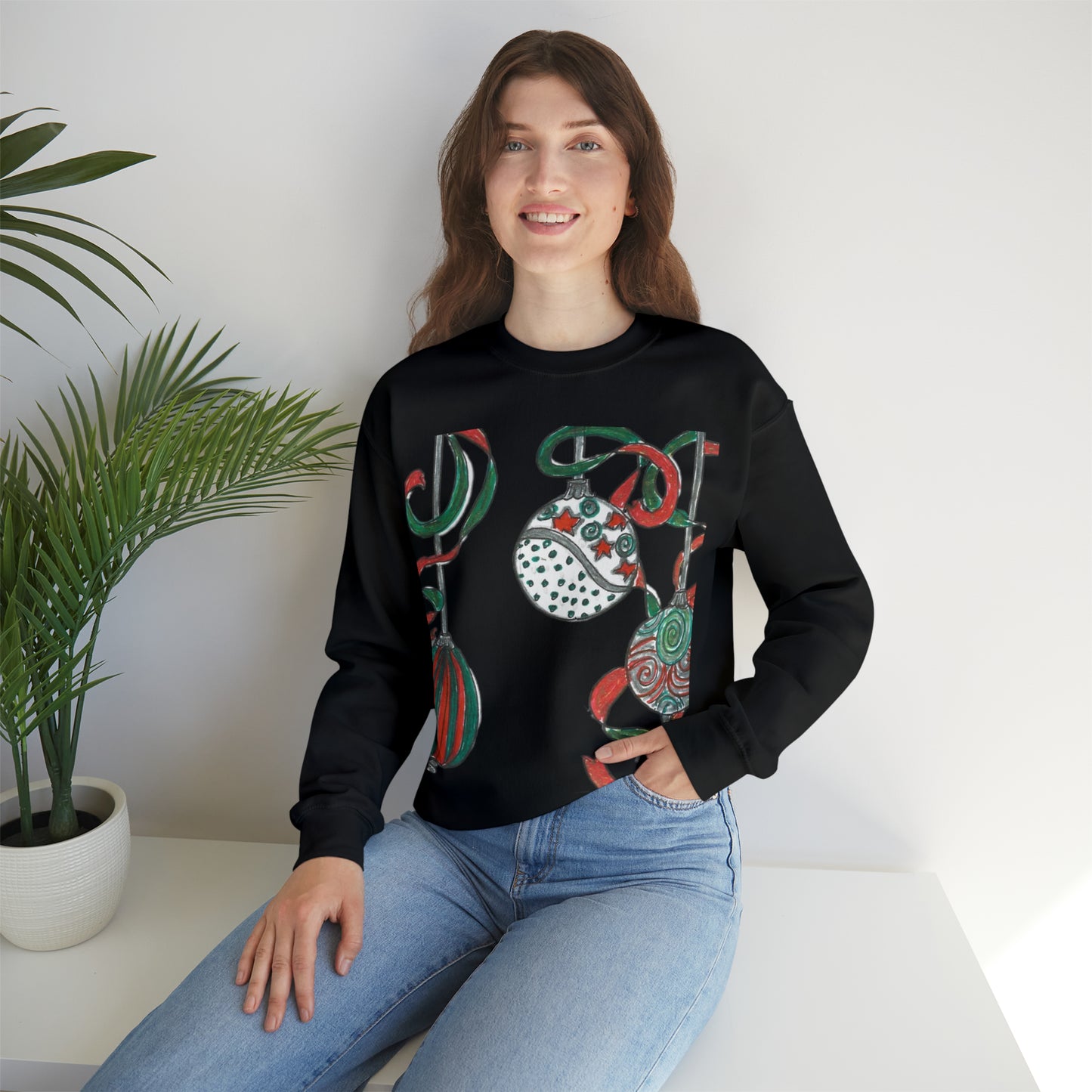 Christmas Ornaments Holiday Sweatshirt