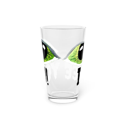 Halloween Spooky Eyes Pint Glass, 16oz