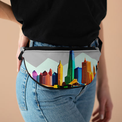 Dallas Texas Reflections Fanny Pack | Crossbody Bag