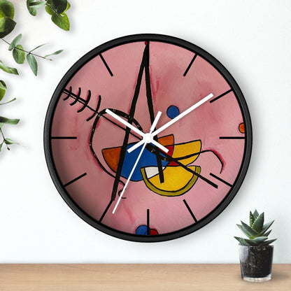 Arrangement Y Wall Clock