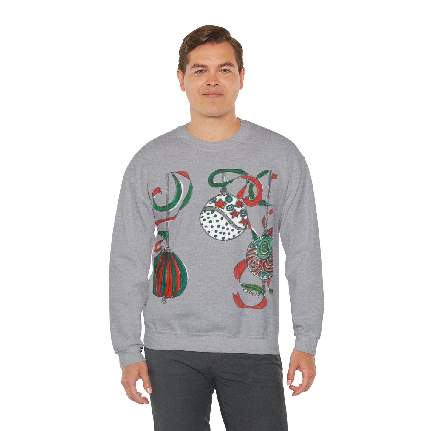 Christmas Ornaments Holiday Sweatshirt