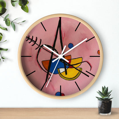 Arrangement Y Wall Clock