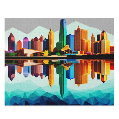 Dallas Texas Reflections Puzzle